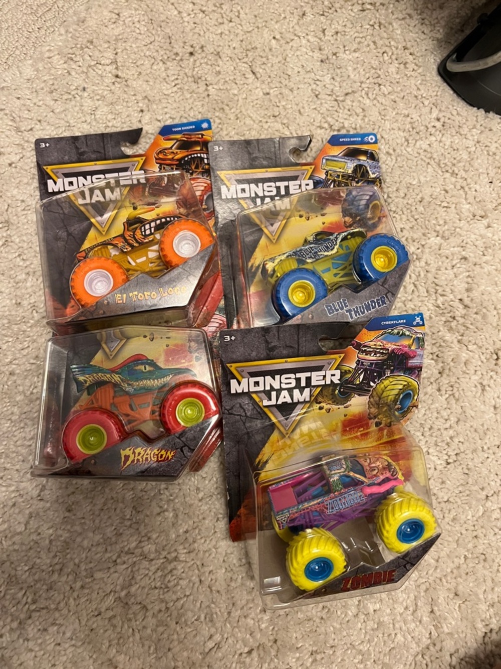 Monster Jam series 45 trucks